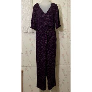 Abercrombie & Fitch Navy Jumpsuit